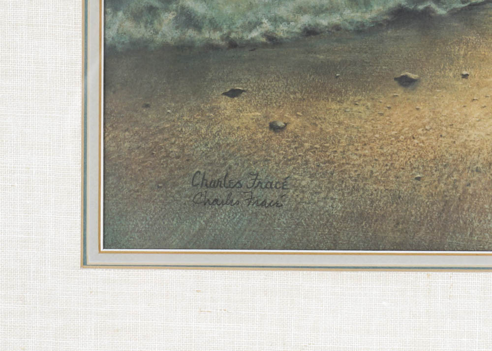 Charles Fracé SIgned Offset Lithograph "Herring Gull"