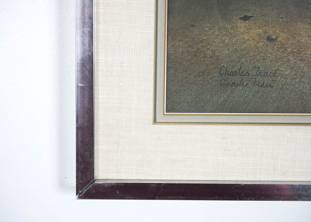 Charles Fracé SIgned Offset Lithograph "Herring Gull"