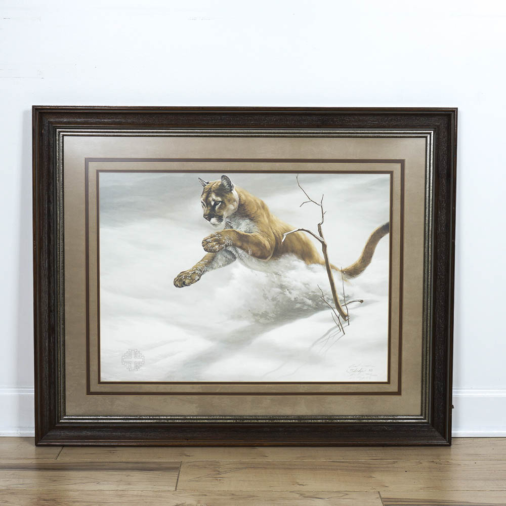 Signed and Numbered Peter Skirka "The Pursuit" Print