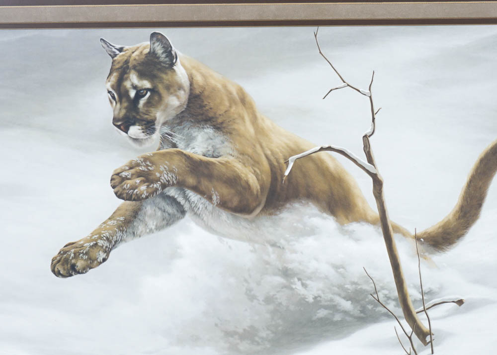 Signed and Numbered Peter Skirka "The Pursuit" Print