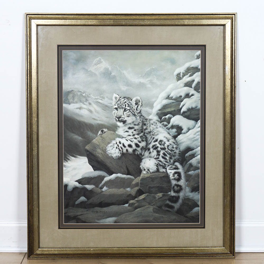 Signed Charles Fracé "Himalayan Prince" Print