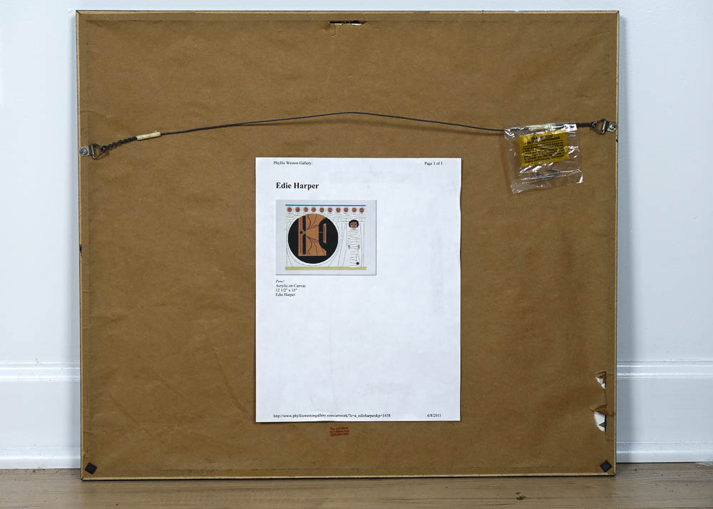 Edie Harper Signed Serigraph "Pow!"