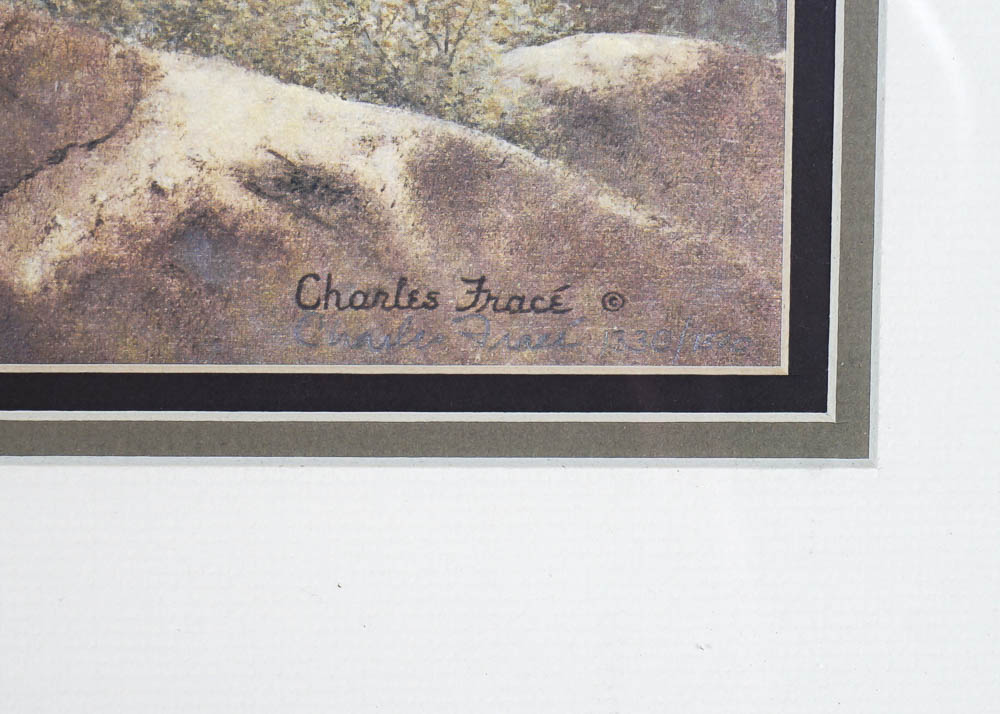 Signed Charles Frace Hawk Print