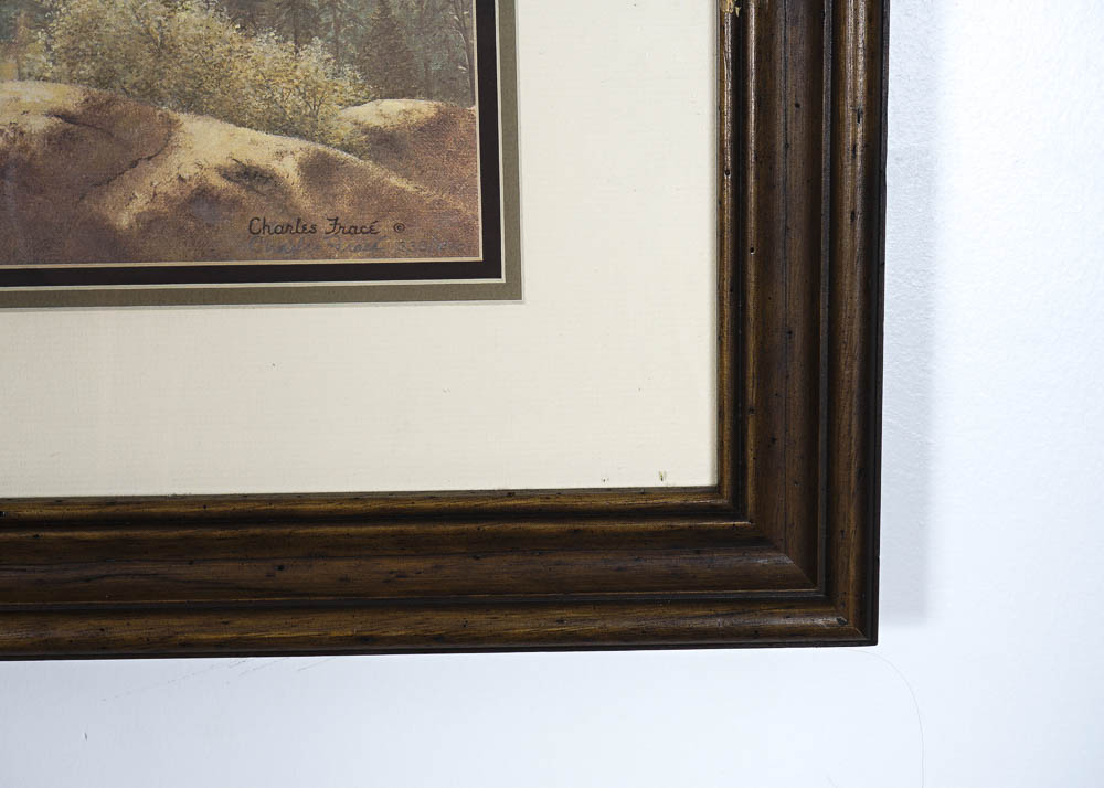 Signed Charles Frace Hawk Print