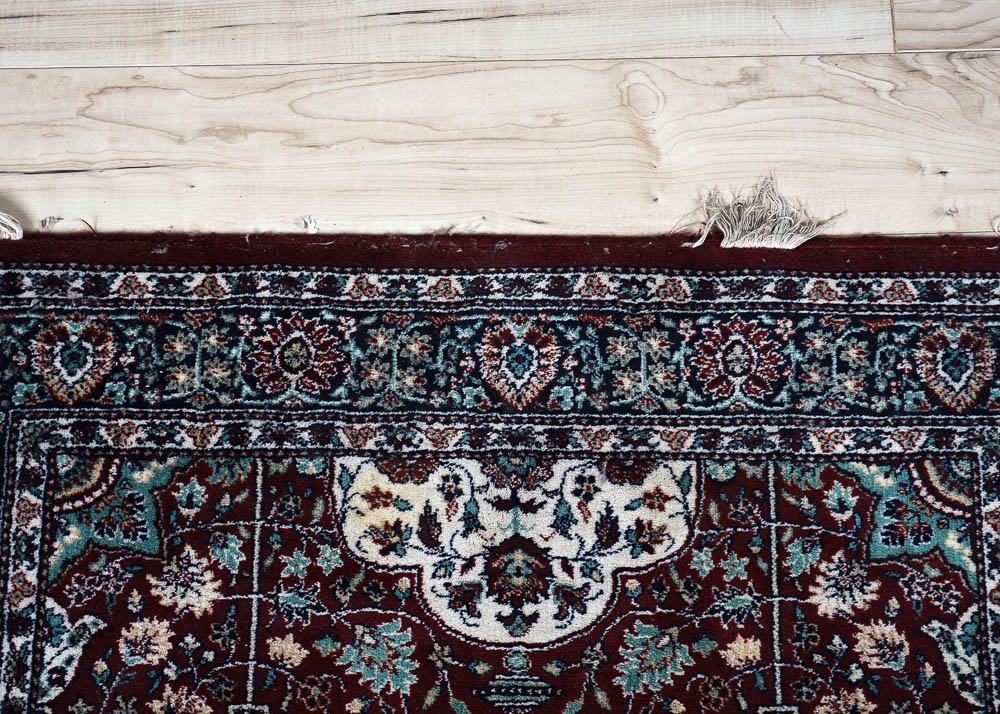 Dramatic Kashan-Style Area Rug