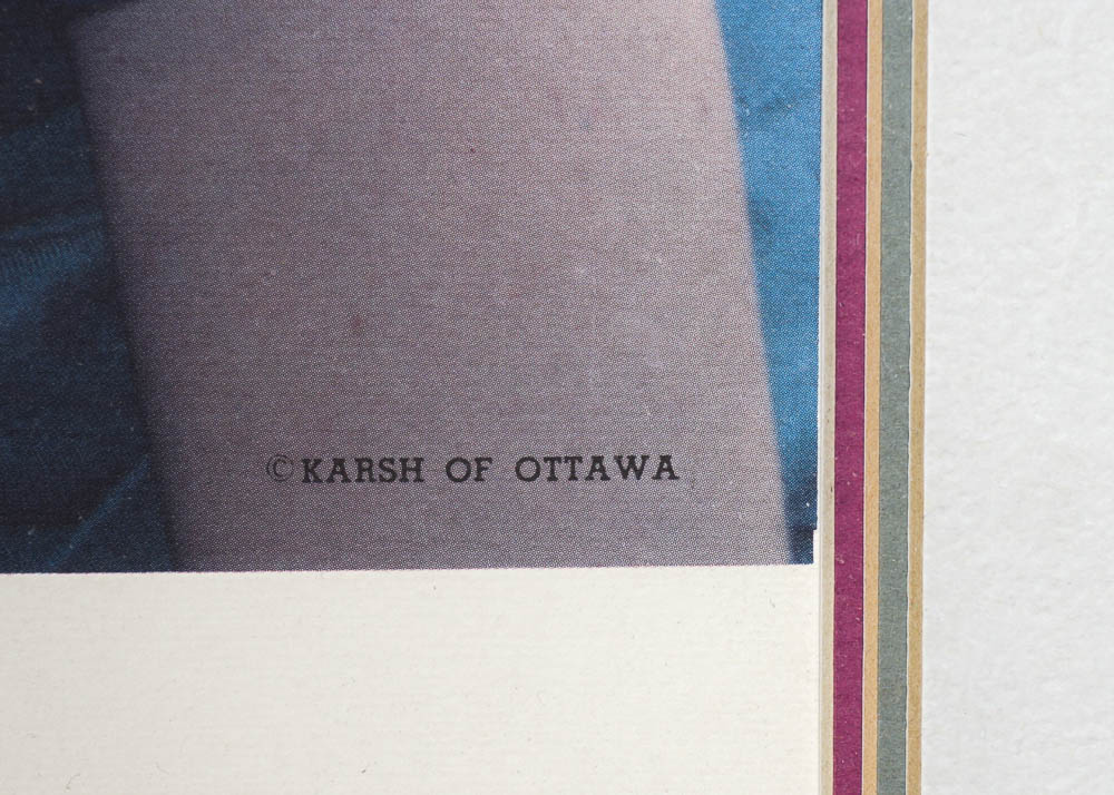 Offset Lithograph Print after Photo of President and Mrs. Kennedy