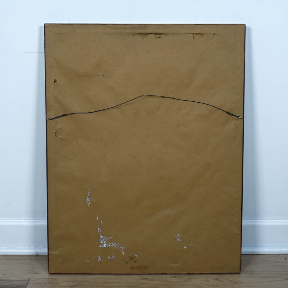 Offset Lithograph Print after Photo of President and Mrs. Kennedy