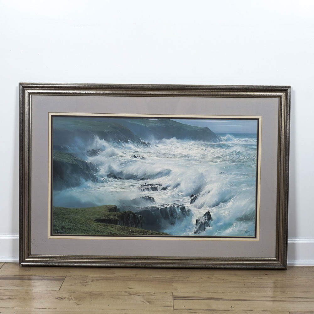 Peter Ellenshaw Signed "Where Forces Meet" Print