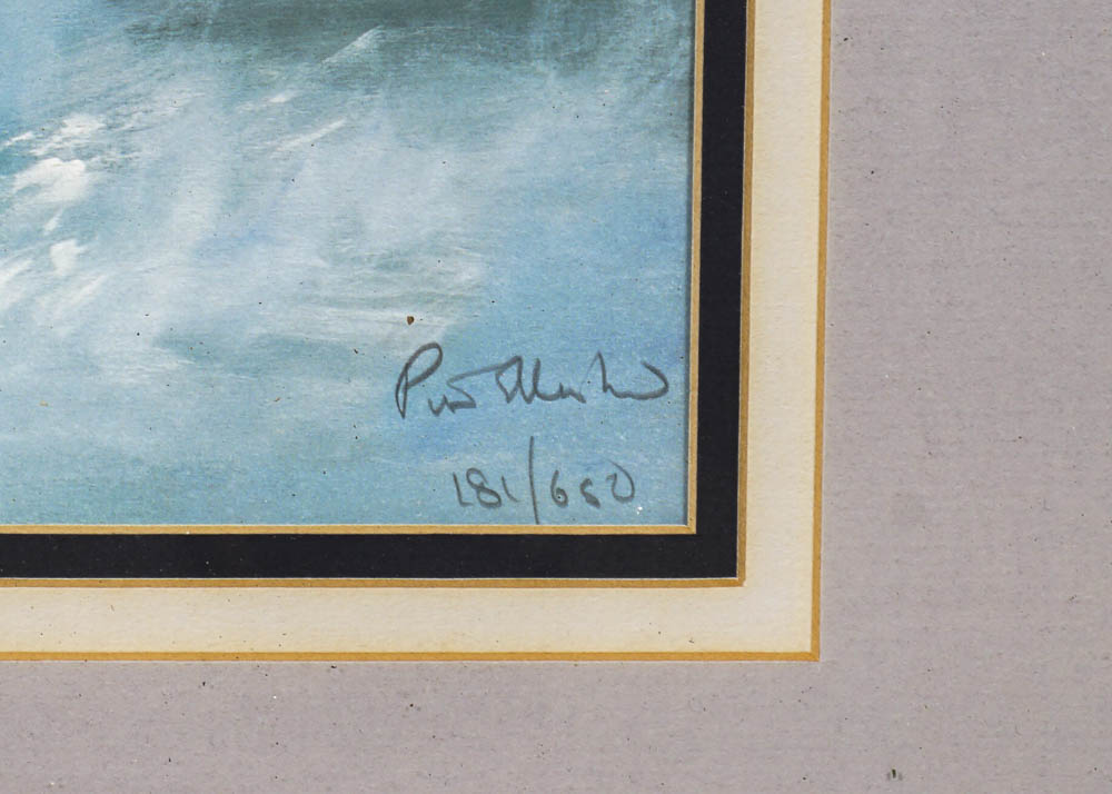 Peter Ellenshaw Signed "Where Forces Meet" Print