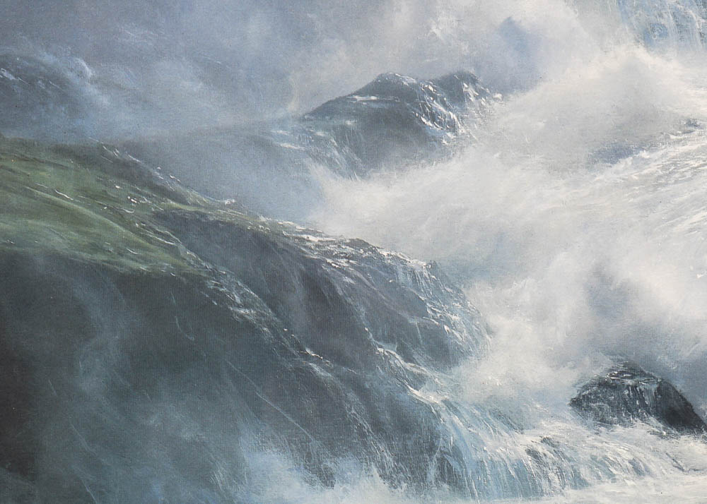 Peter Ellenshaw Signed "Where Forces Meet" Print