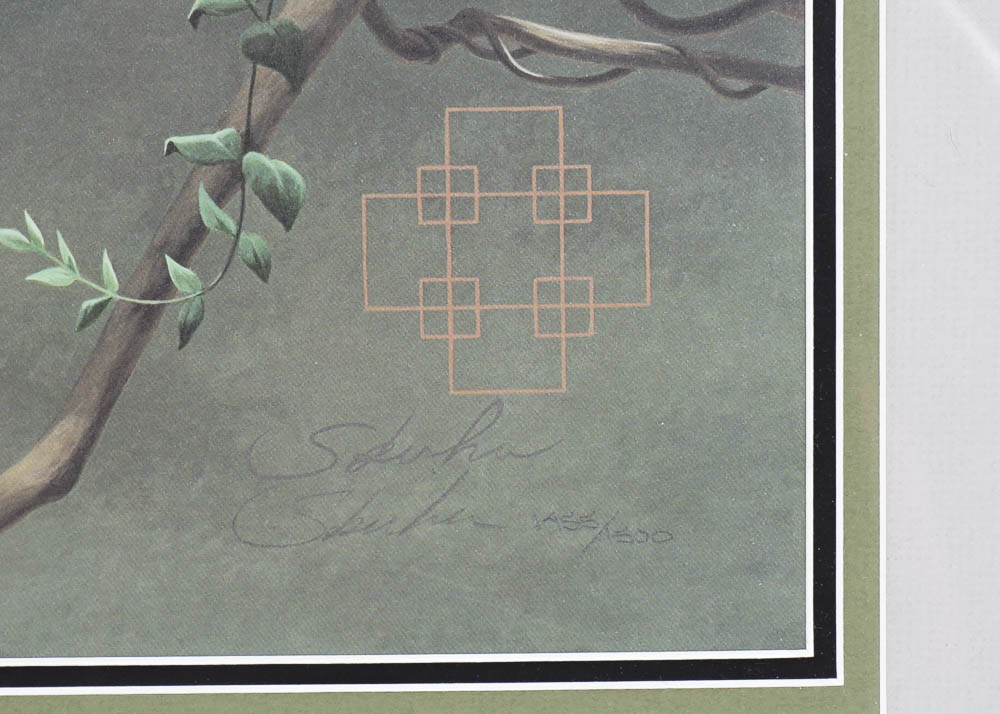 Peter Skirka Signed Offset Lithograph "Forest Watch"