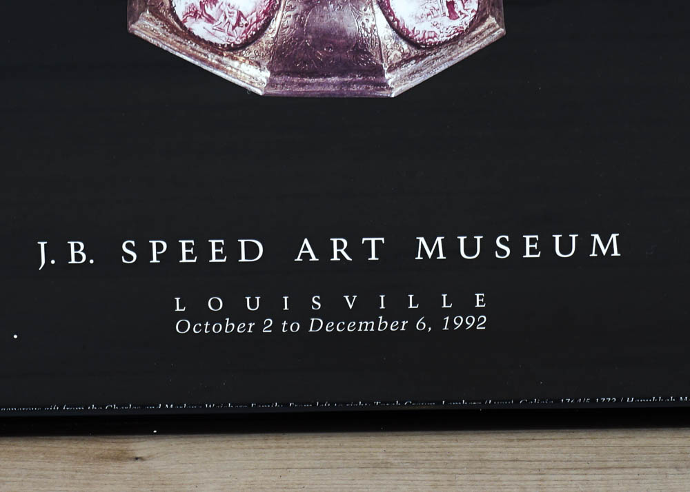 Speed Art Museum Poster of 1992 Jewish Museum Exhibiton