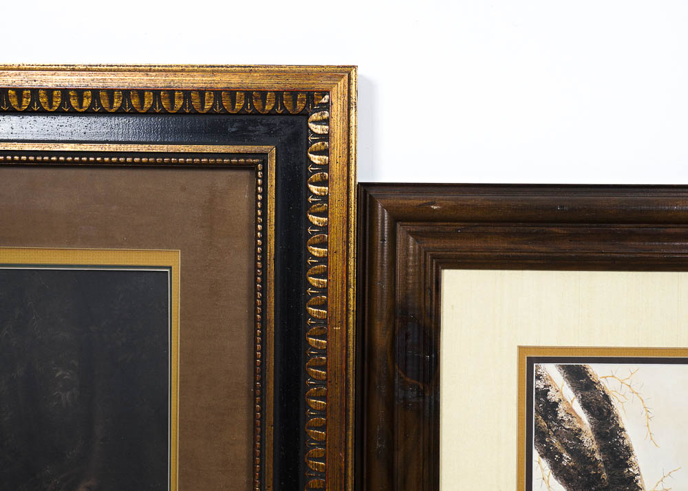 Two Charles Fracé Jaguar Prints