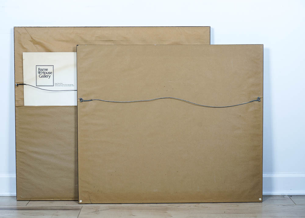 Two Charles Fracé Jaguar Prints