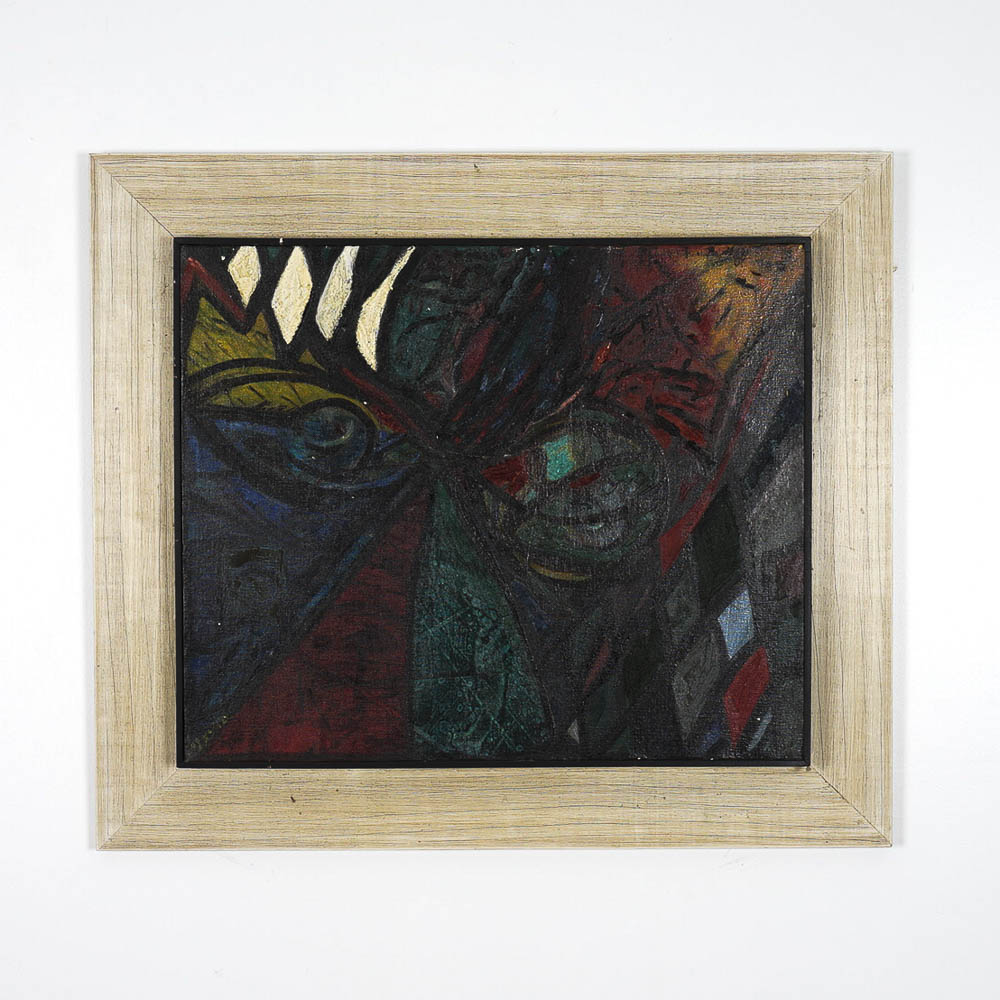 A Yetta Wiesel Original Oil On Canvas Painting