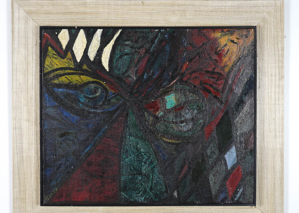 A Yetta Wiesel Original Oil On Canvas Painting