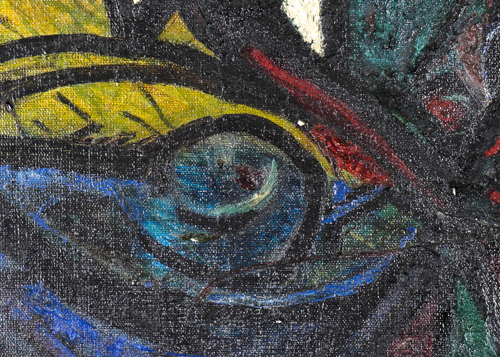 A Yetta Wiesel Original Oil On Canvas Painting