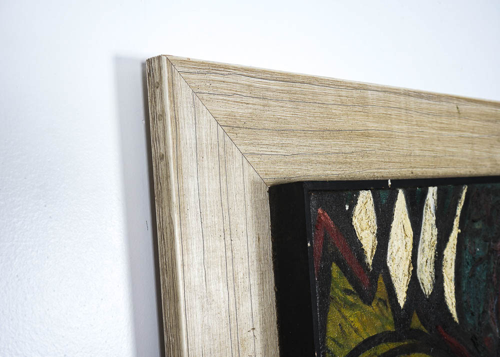 A Yetta Wiesel Original Oil On Canvas Painting