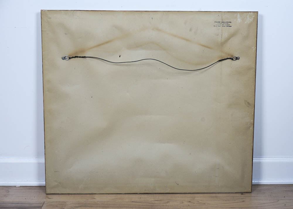 A Yetta Wiesel Original Oil On Canvas Painting