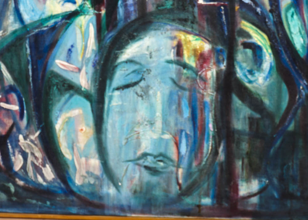 Framed Oil on Canvas Painting by Artist Yetta Wiesel