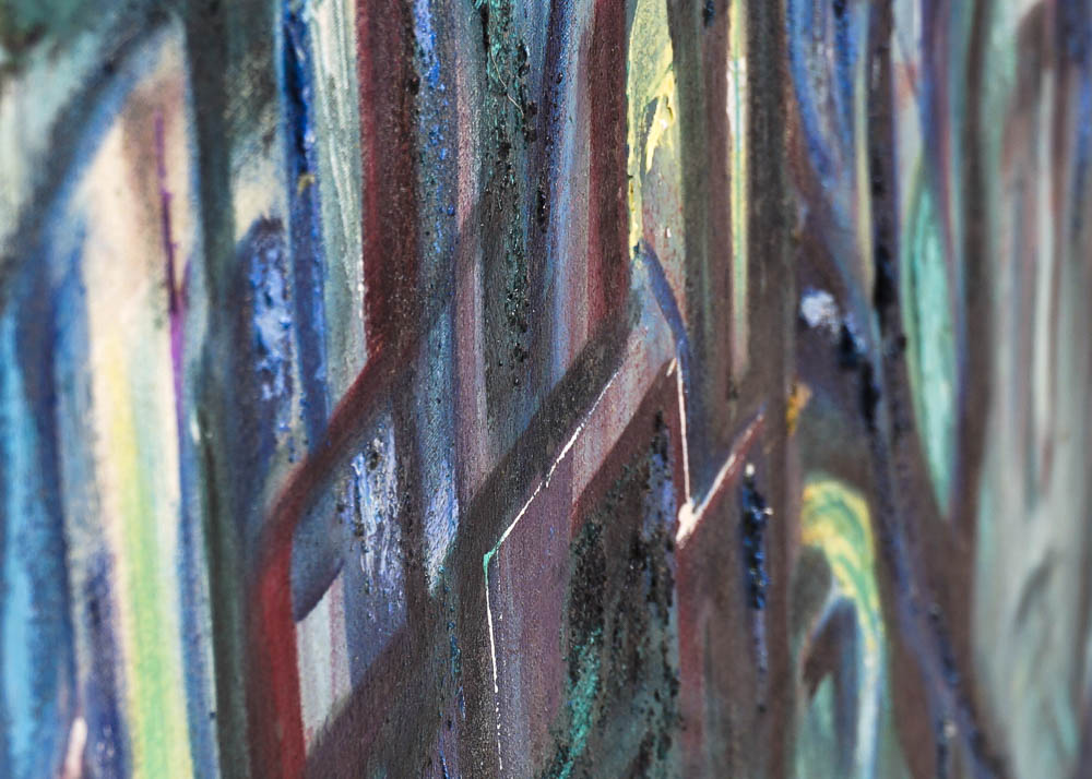 Framed Oil on Canvas Painting by Artist Yetta Wiesel