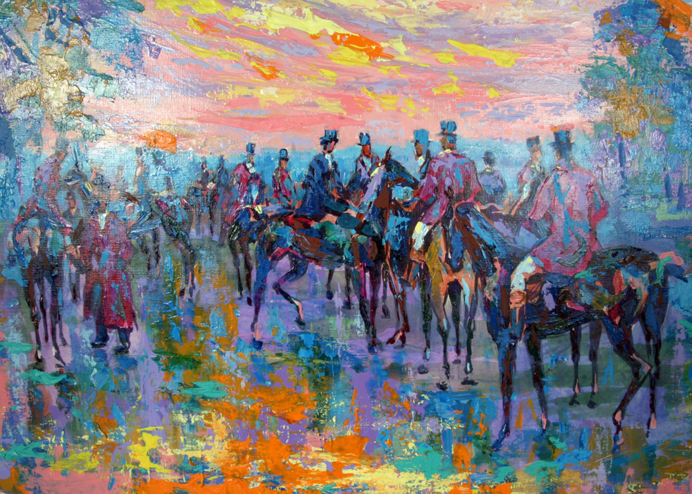 Original Oil Painting by Indiana Artist Lucian Lupinski