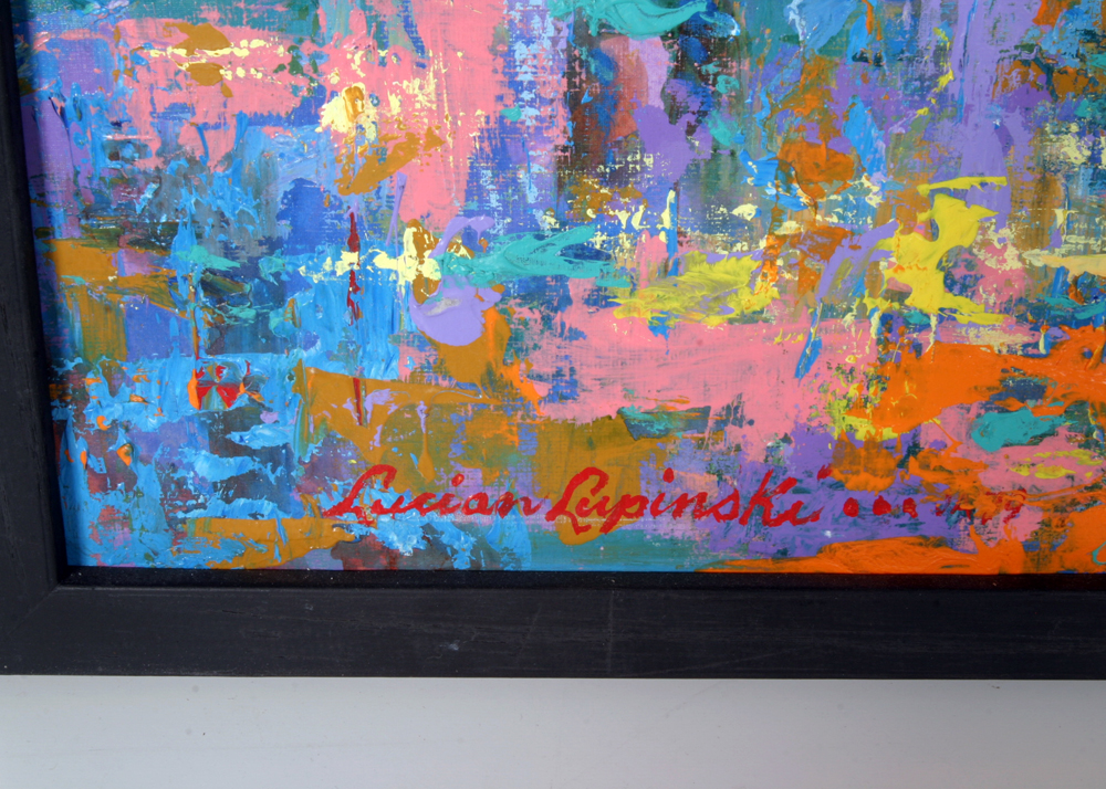 Original Oil Painting by Indiana Artist Lucian Lupinski