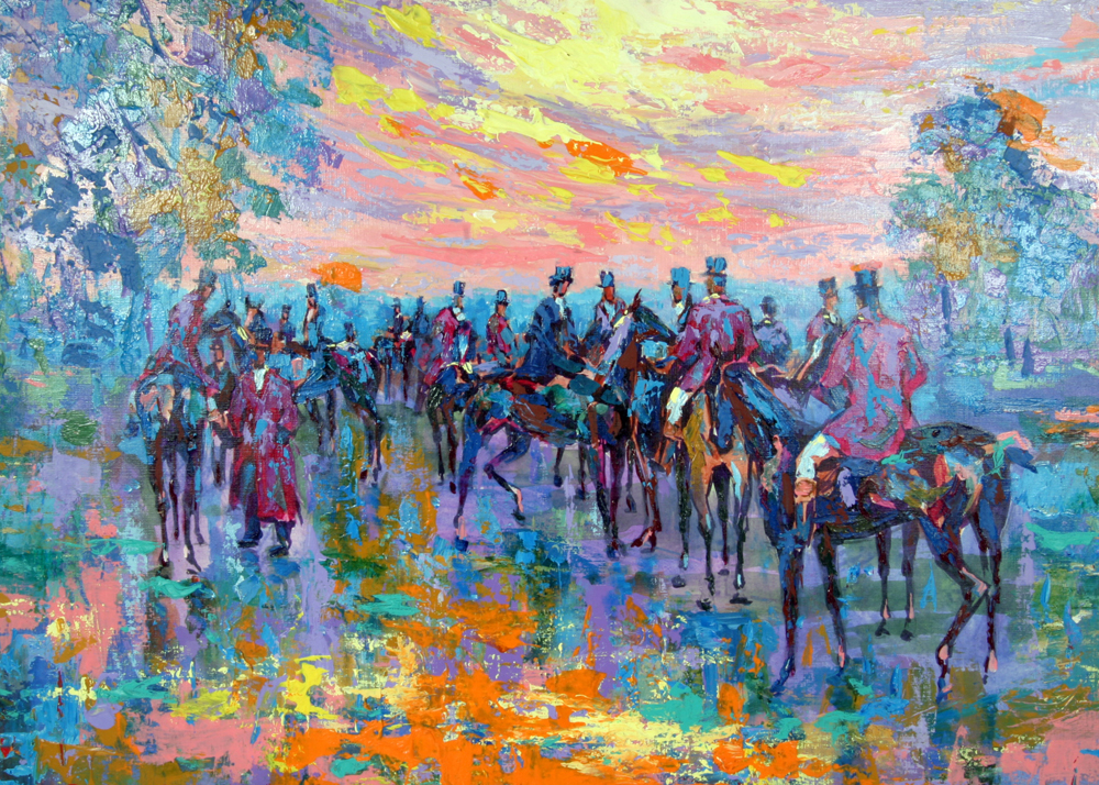 Original Oil Painting by Indiana Artist Lucian Lupinski