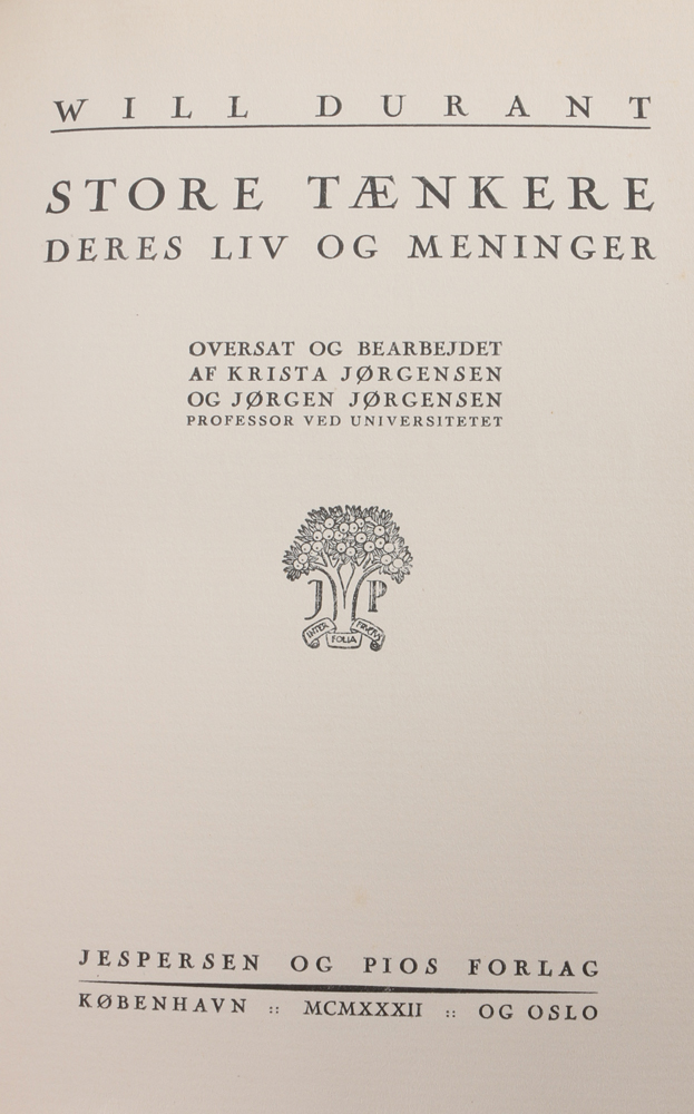 Vintage Books Including Lykke-Per