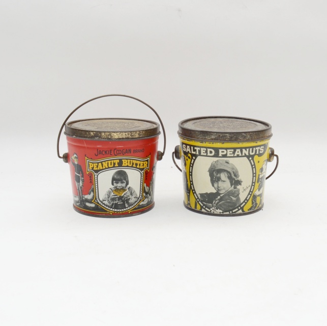 Jackie Coogan Salted Nuts and Peanut Butter Pail