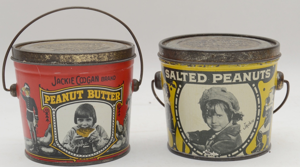 Jackie Coogan Salted Nuts and Peanut Butter Pail