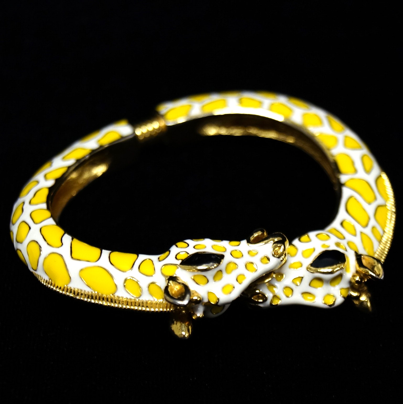 Kenneth Jay Lane's Giraffe Cuff Bracelet