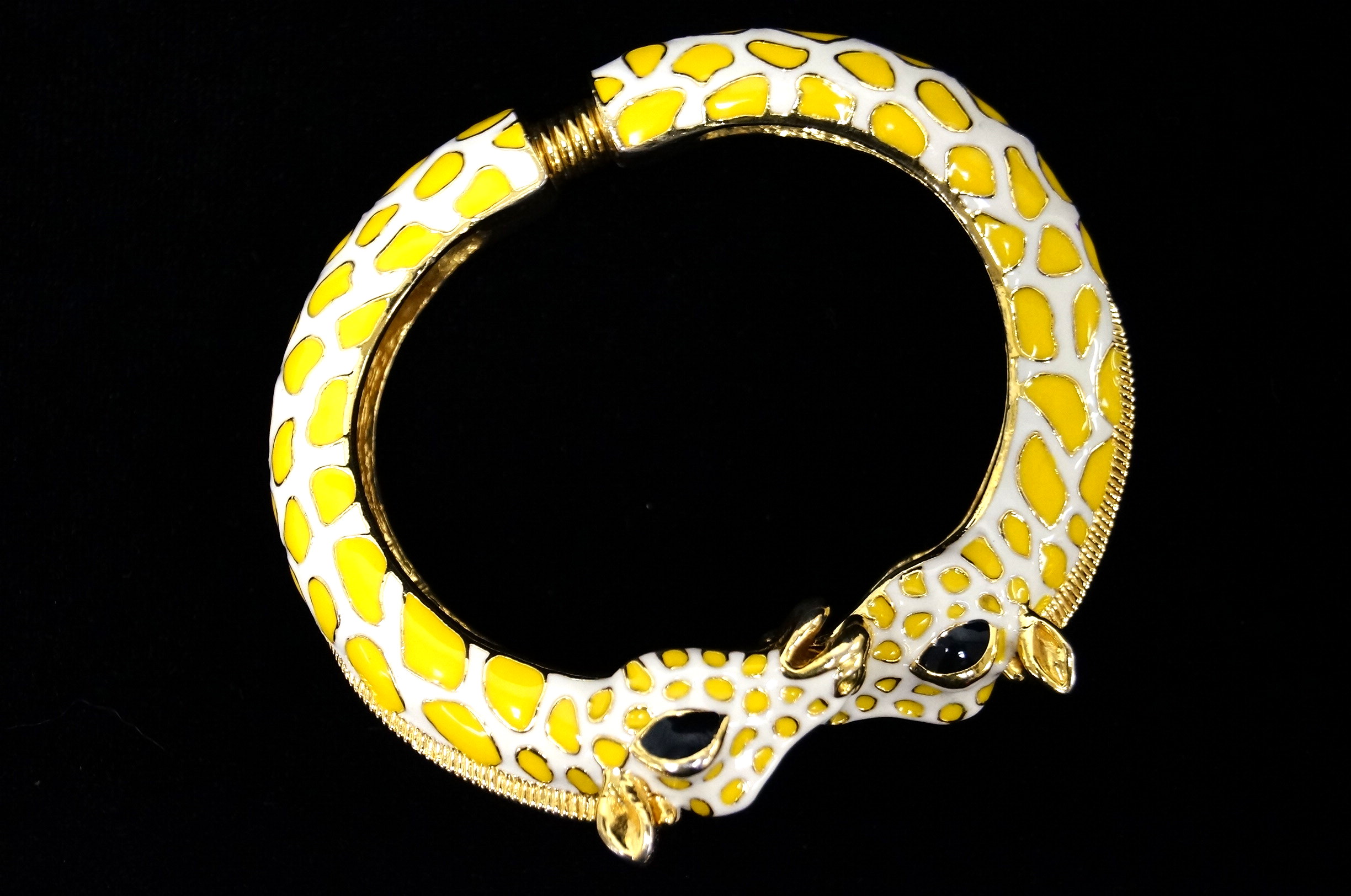 Kenneth Jay Lane's Giraffe Cuff Bracelet