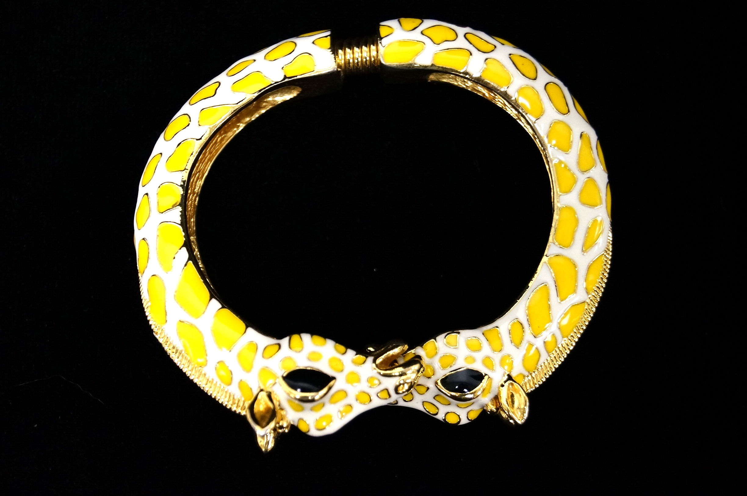 Kenneth Jay Lane's Giraffe Cuff Bracelet