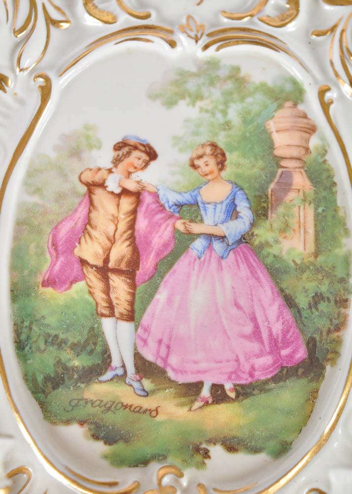 Dresden Sconce and Plate