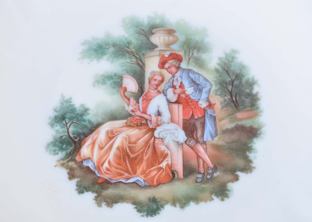 Dresden Sconce and Plate