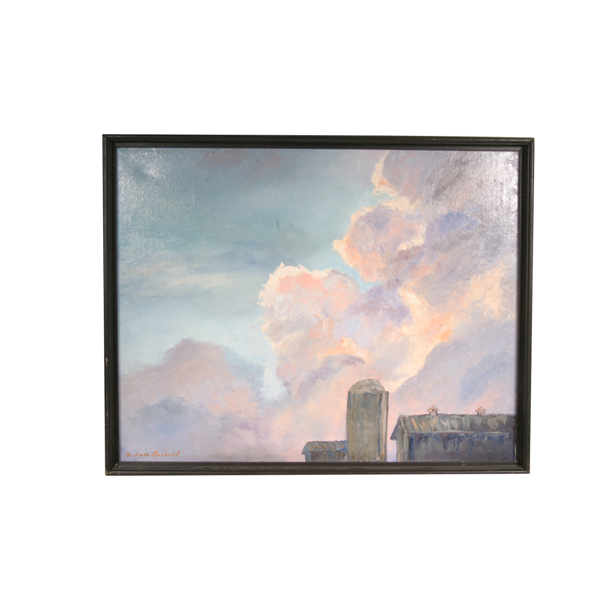 Barbara Burbank "Sunset in the Country" Oil on Canvas