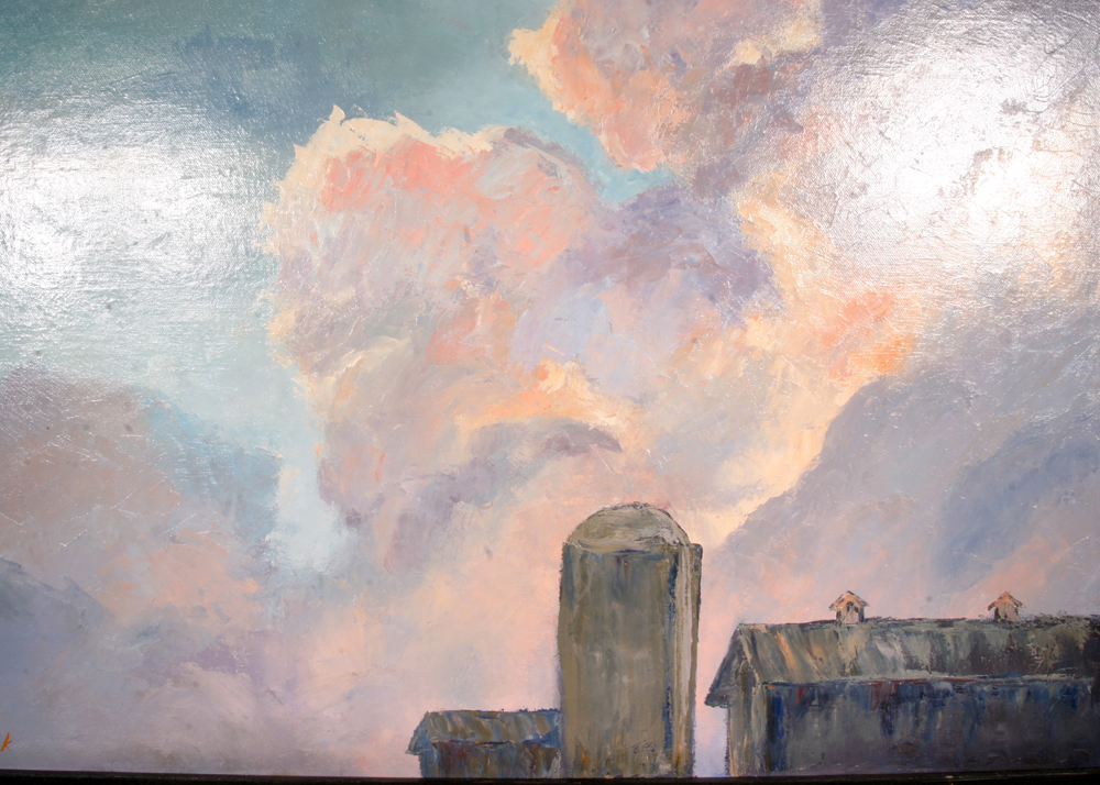 Barbara Burbank "Sunset in the Country" Oil on Canvas