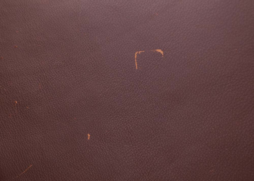 Bassett Leather Sectional Couch and Ottomans