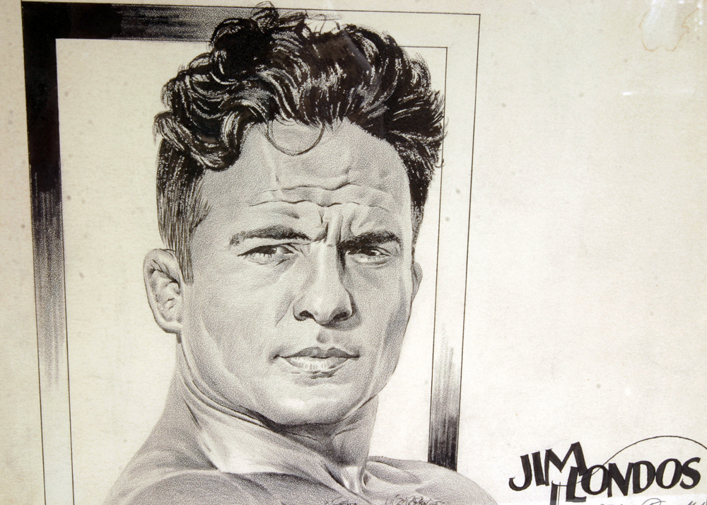 Signed Original Jack Lustig Personalized Pen and Ink Drawing