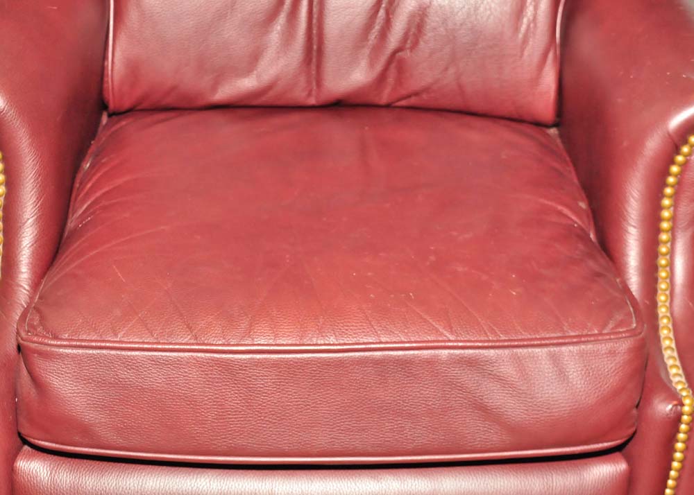 Leather Wingback Recliner