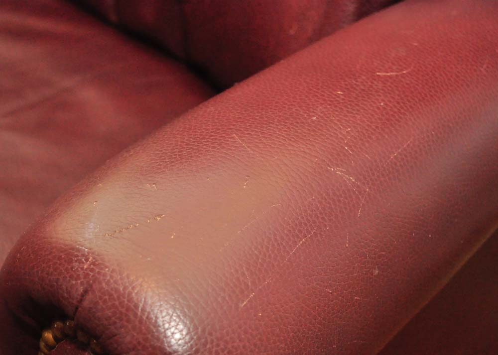 Leather Wingback Recliner