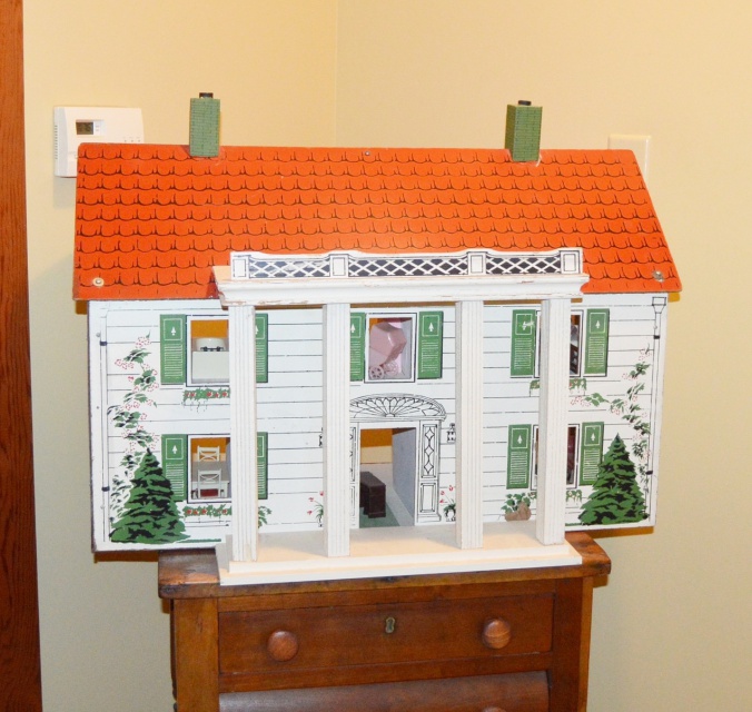 Vintage Doll House with Renwal Furniture