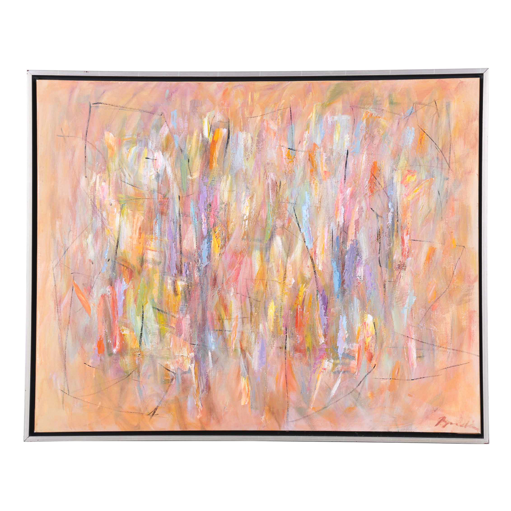 Dubravko Budic Attributed Acrylic on Canvas "Eternal Summer"