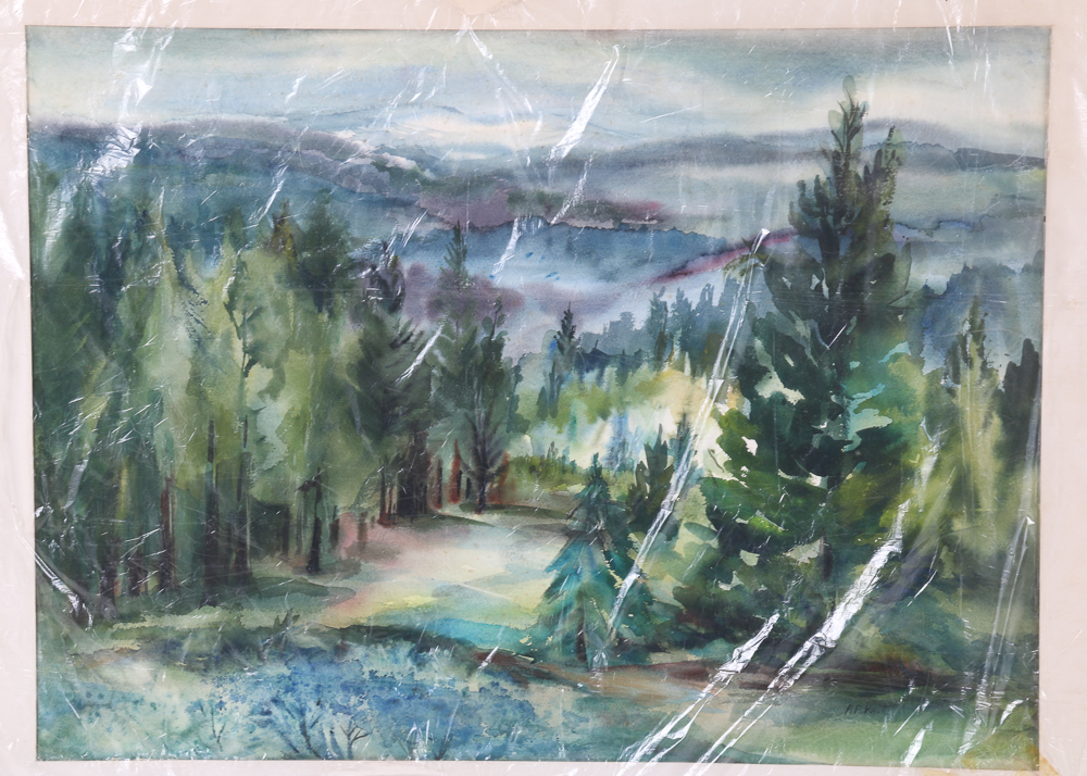A.R. Kautt Signed Original Watercolors