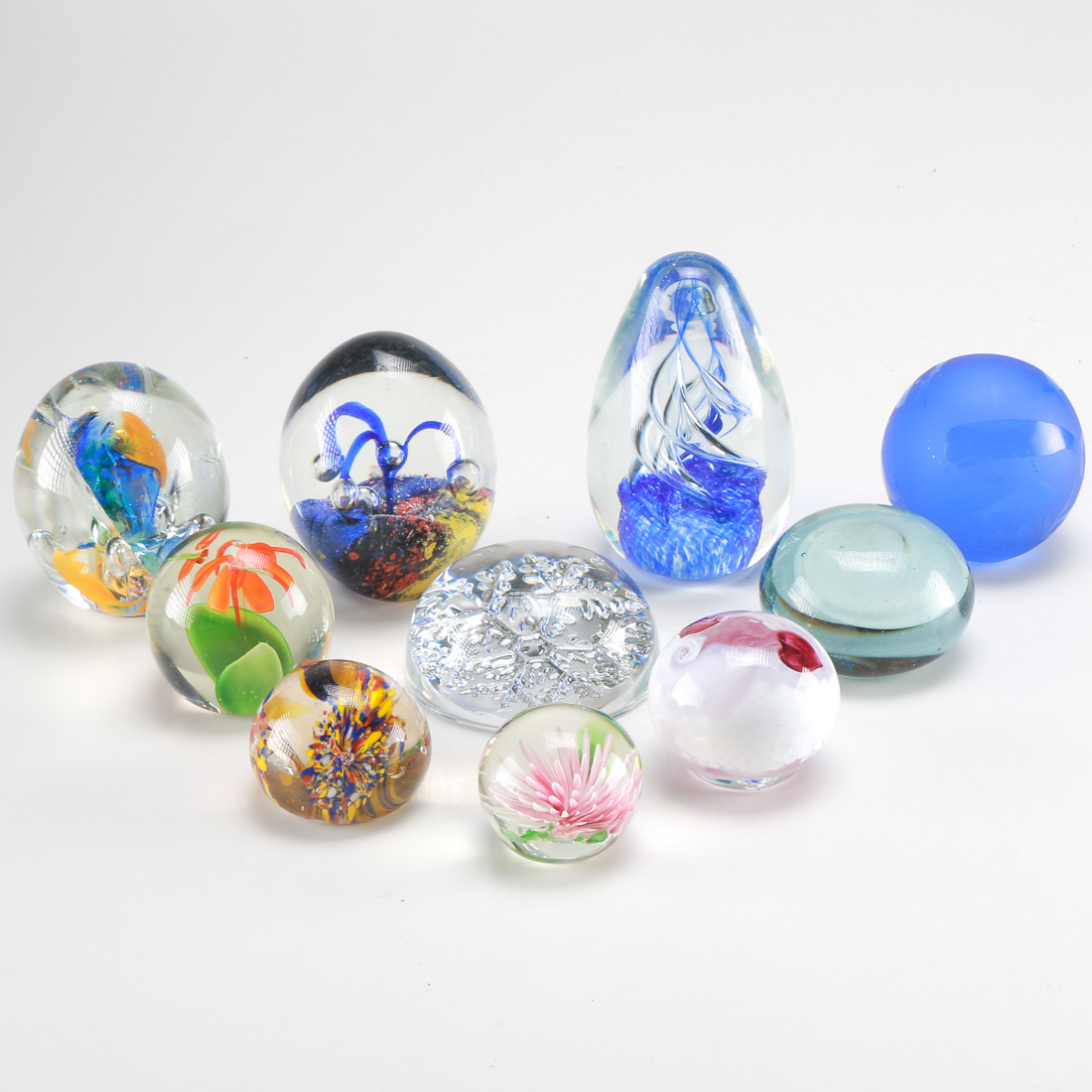 Glass Paperweight Collection