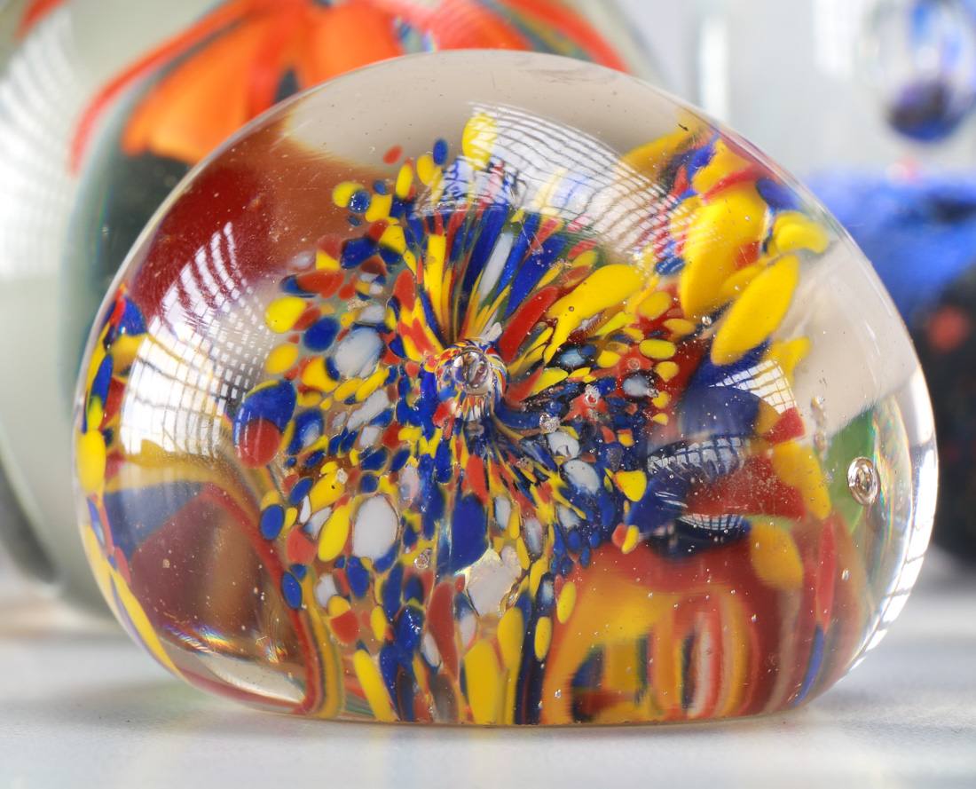 Glass Paperweight Collection