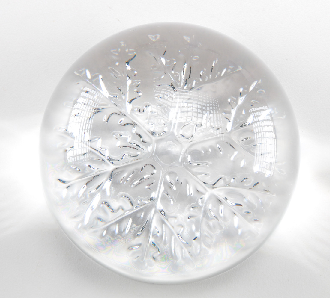 Glass Paperweight Collection