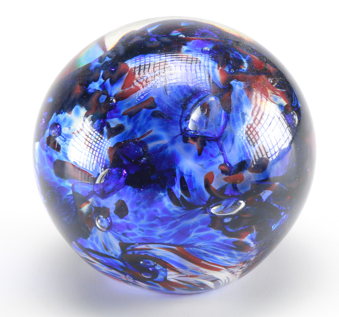 Colorful Signed Paperweights