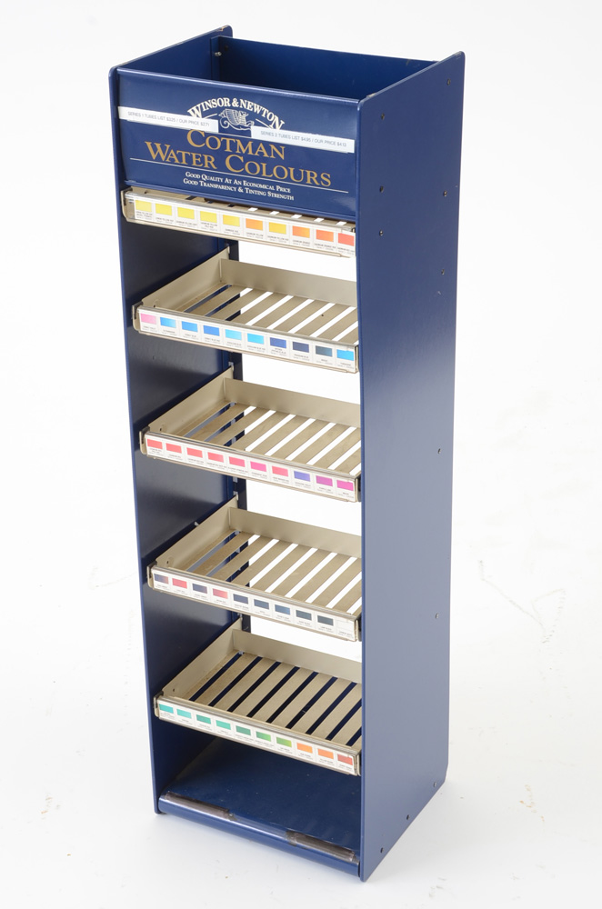 Cotman Water Colours Display Rack